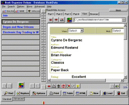 Book Organizer Deluxe Screenshot